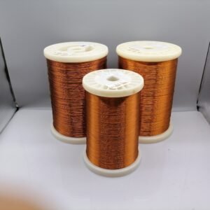 CCAQY-240, High Temperature Resistant Enameled Copper Clad Aluminum Round Wires of Class 240, Aromatic Polyimide Enamelled CCA Wires