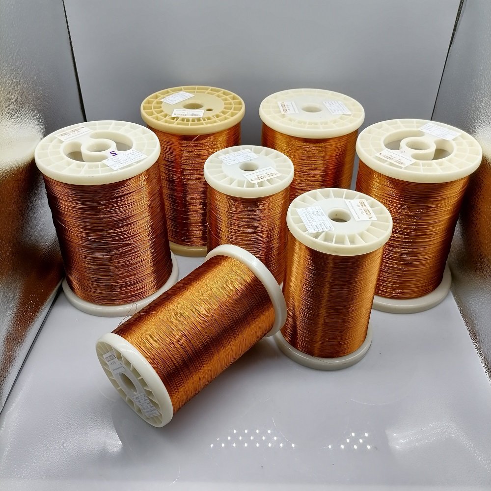 CCAQY-240, High Temperature Resistant Enameled Copper Clad Aluminum Round Wires of Class 240, Aromatic Polyimide Enamelled CCA Wires - Image 4