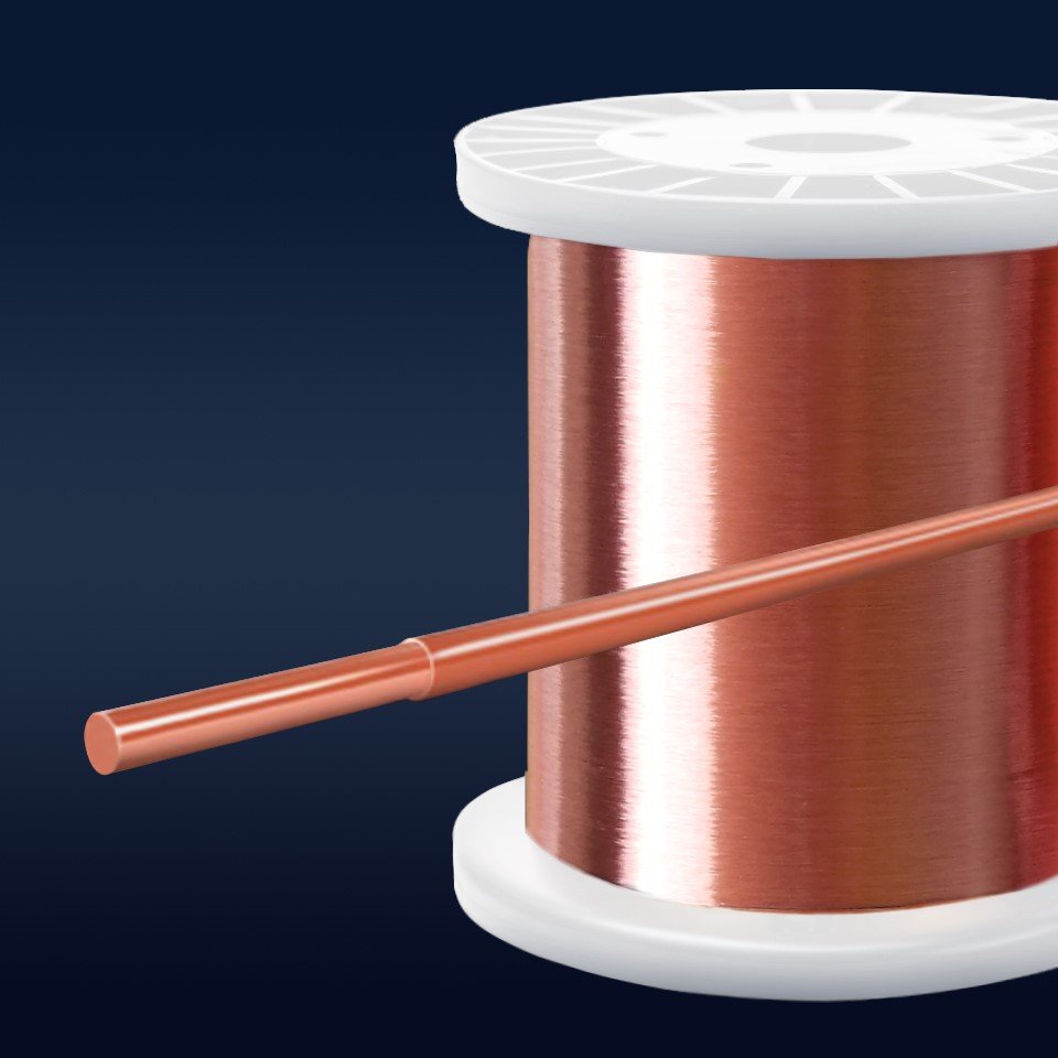 QA-155, Ultra-fine Enameled Copper Round Wires of Class 155, Solderable Directly, UEW, Polyurethane Enamelled Wires