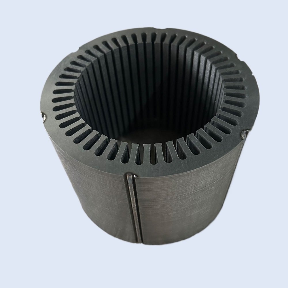 Customized Stator Cores for Permanent Magnet Synchronous Motors Based on Drawings from Clients